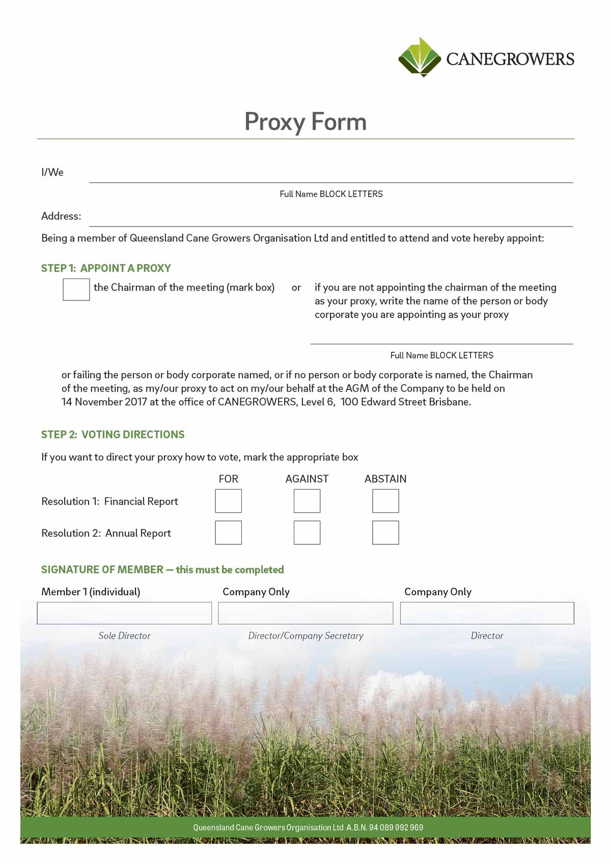 AGM proxy form p2