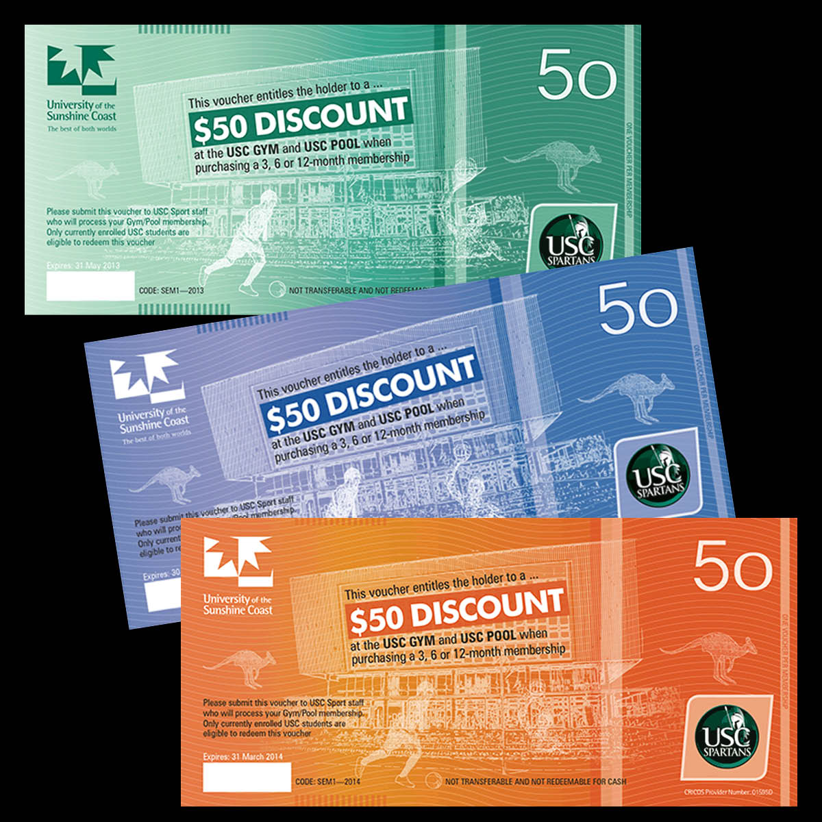 USC Sports discount vouchers