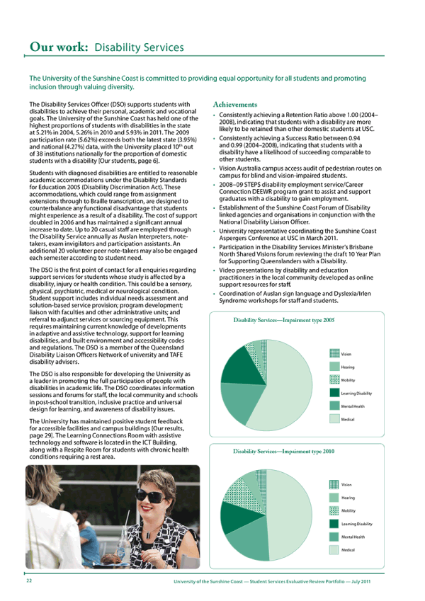 Student Services Review Portfolio p26